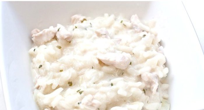 Ризотто со сливками