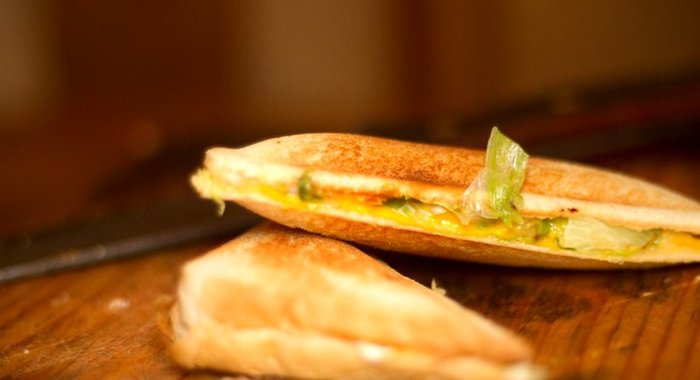 Тосты с капустой