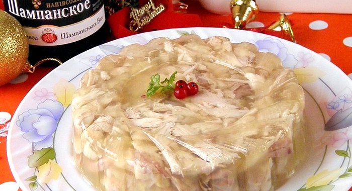 Холодец из свиных ножек