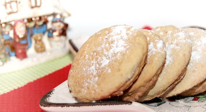 Яблочное печенье