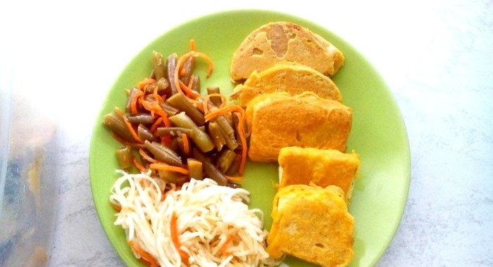 Сыр тофу в кляре