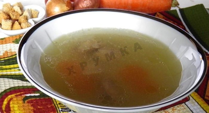 Куриный бульон в мультиварке