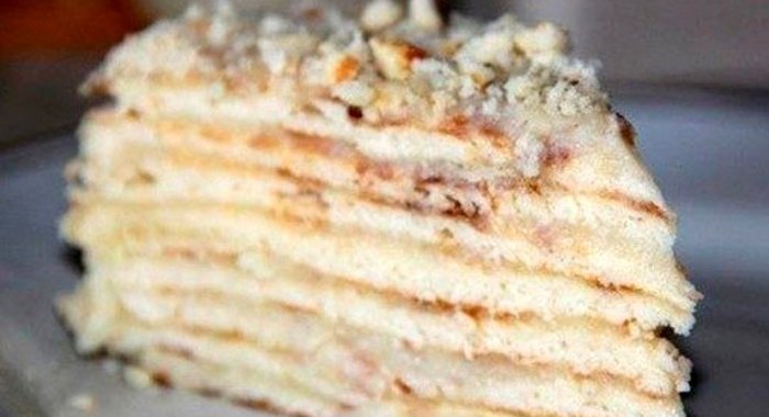 Торт Минутка без выпечки