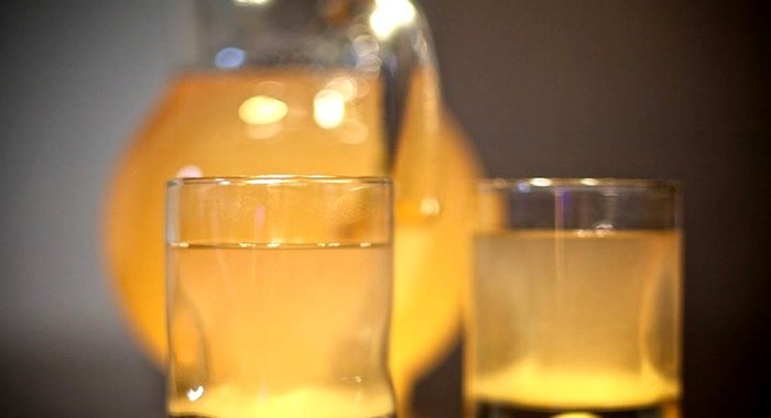 Компот из ревеня