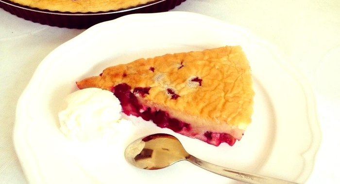 Клафути с вишней