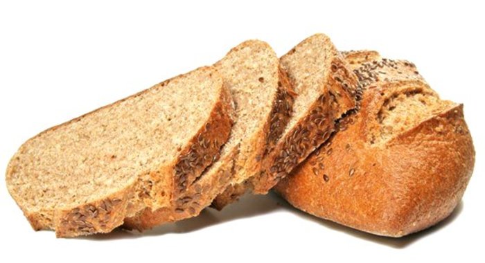 Хлеб из молотых отрубей с мукой