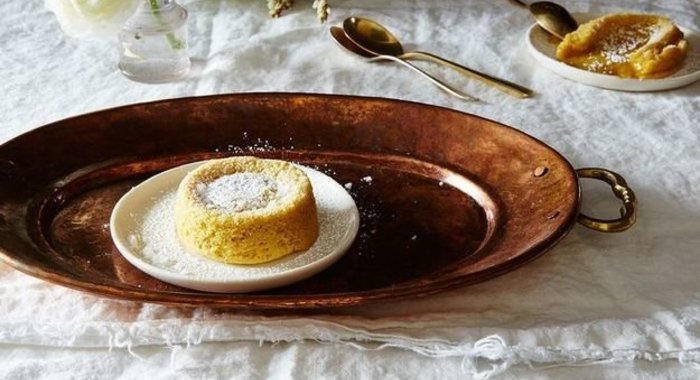 Суфле с пастой тахини