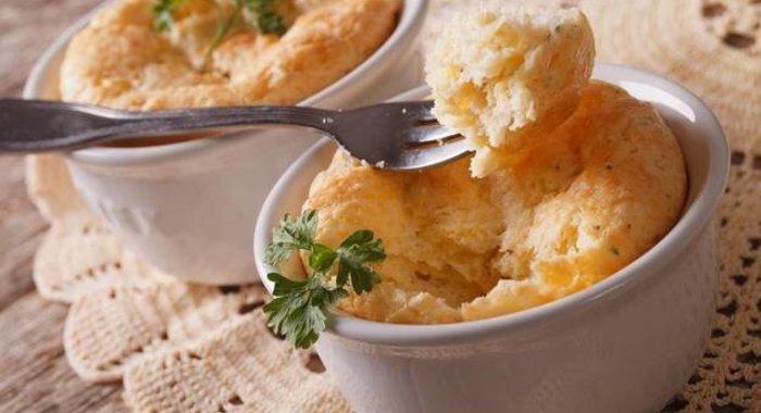 Сырное суфле