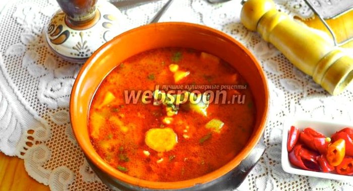 Гуляш-левеш с чипетками