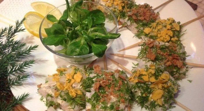 Джем бруснично-сливовый