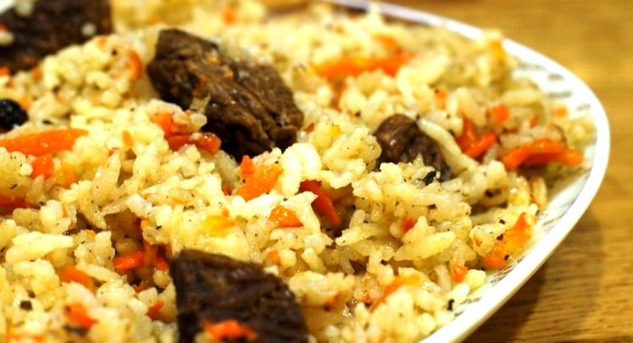 Плов из говядины