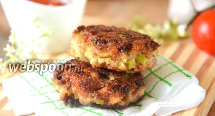 Тефтели с черемшой