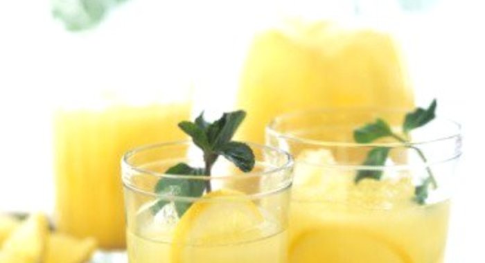 Лимонад с базиликом