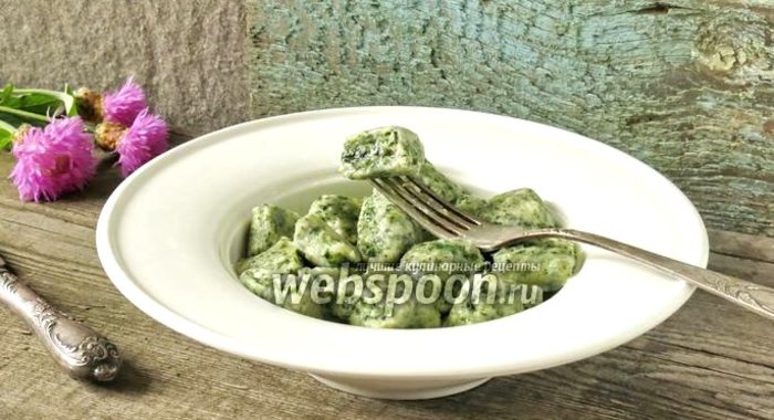 Ленивые вареники с крапивой Хаки