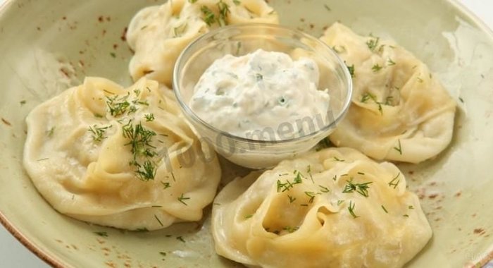 Манты из свинины