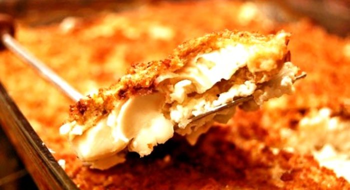 Тиляпия под хлебной корочкой