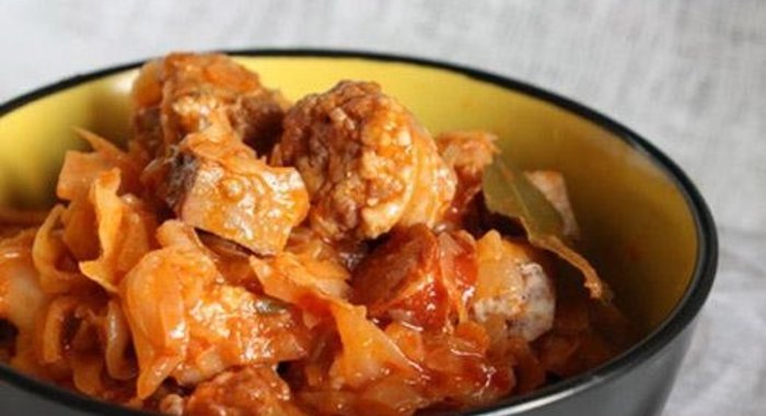 Солянка из капусты