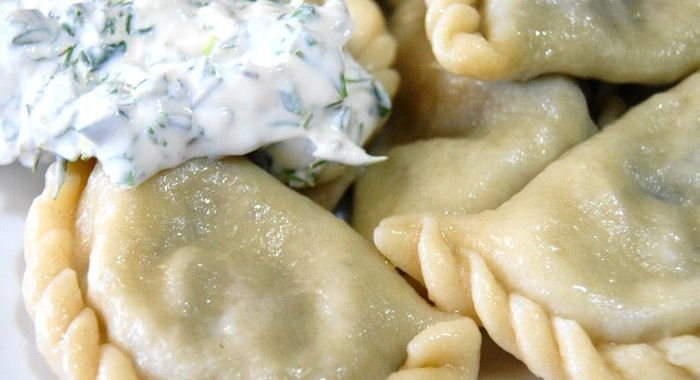 Вареники с редькой