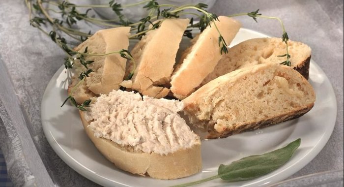 Паштет из копченой скумбрии