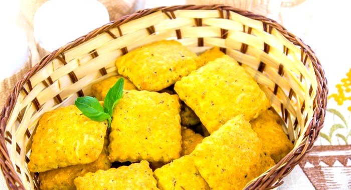 Сырное печенье