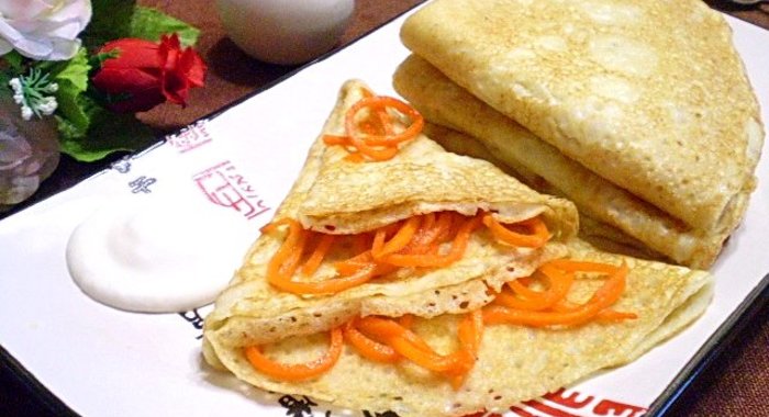 Капустные блины