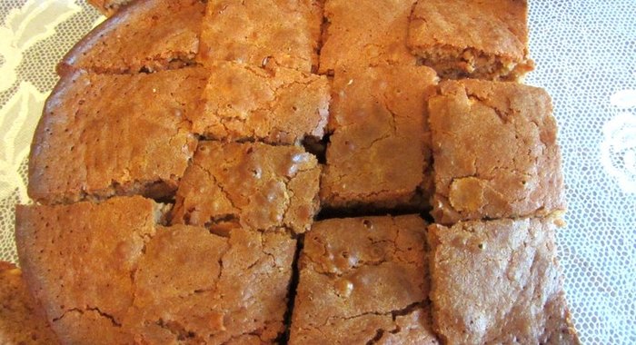 Брауни с орехами