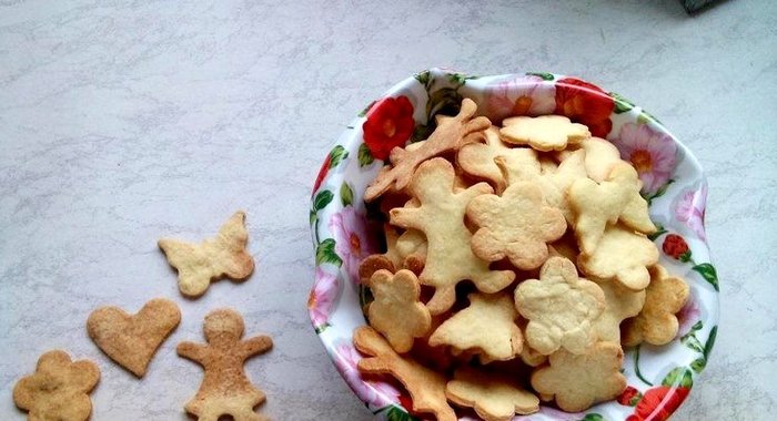 Мандариновое печенье