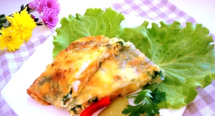 Конвертики из лаваша