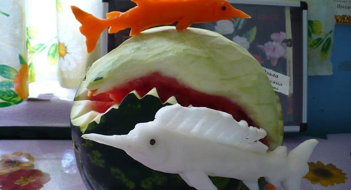 Рулет из кеты с филе сома