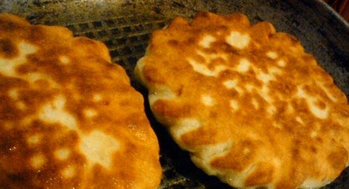 Пирожки на кислом молоке