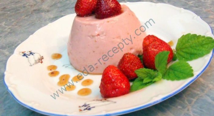 Клубничный мусс