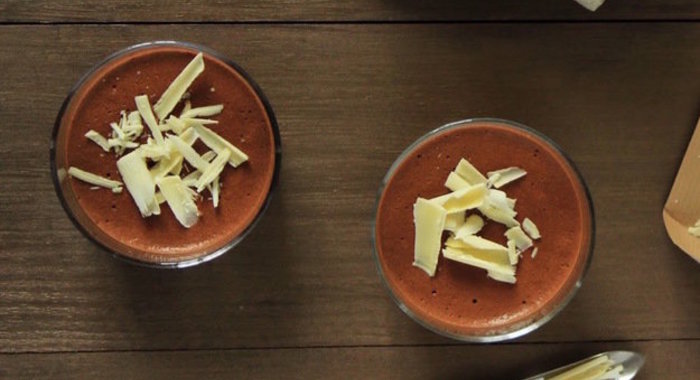 Кокосово-шоколадный мусс