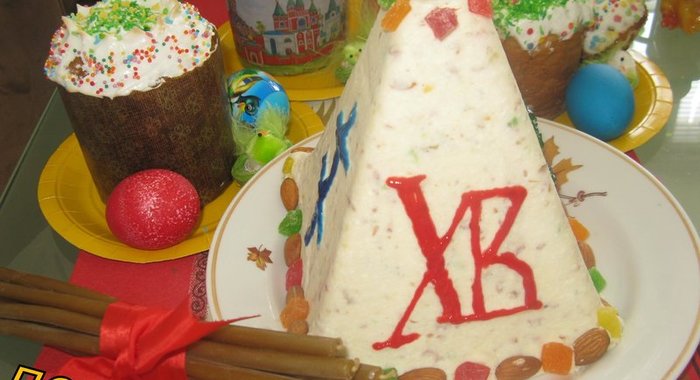 Пасха Царская с сухофруктами