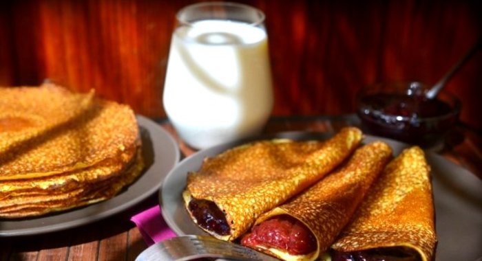 Блинчики из кукурузной муки