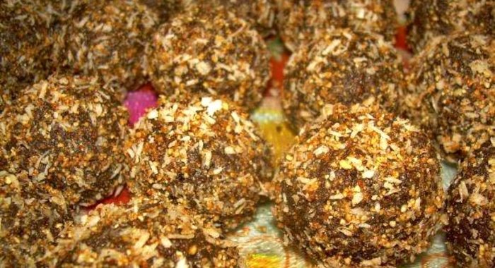 Домашние конфеты с арахисом