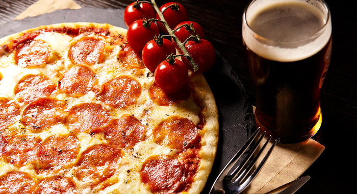 Пицца пепперони