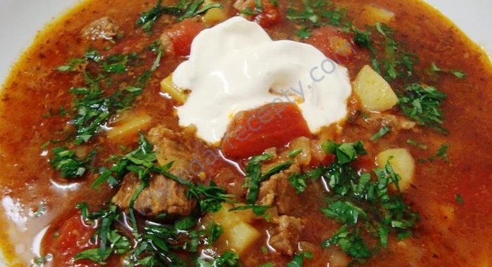 Гуляш говяжий Будапешт