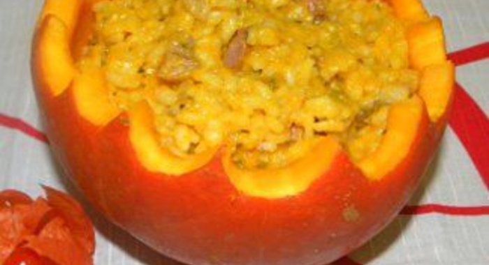 Тыквенное ризотто