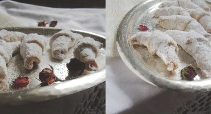 Рогалики в пудре