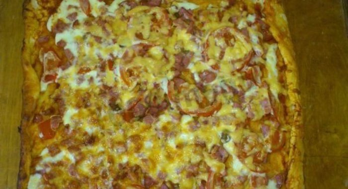 Пицца домашняя