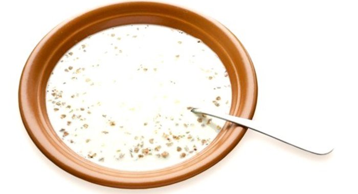 Гречневая каша с молоком