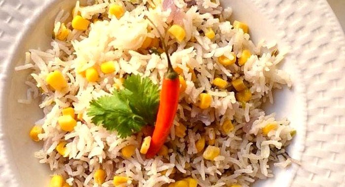 Плов с кукурузой