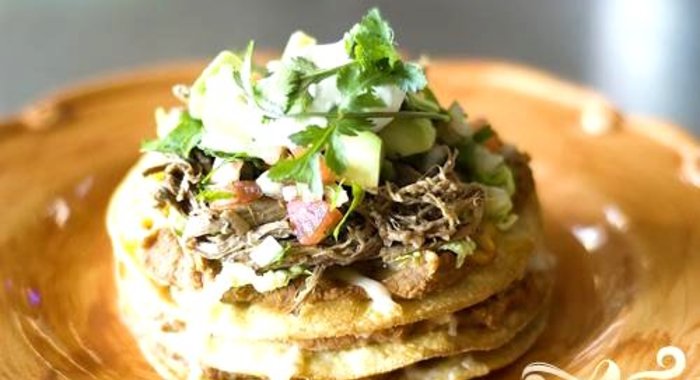 Тостада по-мексикански