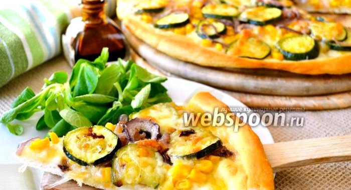 Летняя «белая» пицца