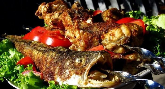 Шашлык из судака