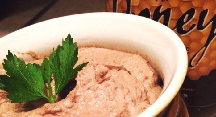 Паштет из куриной печени с бурбоном