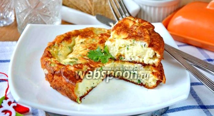 Омлет с майонезом