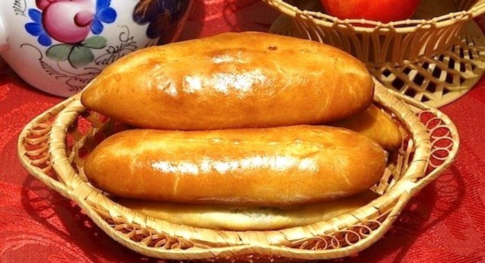 Пирожки с опятами печёные