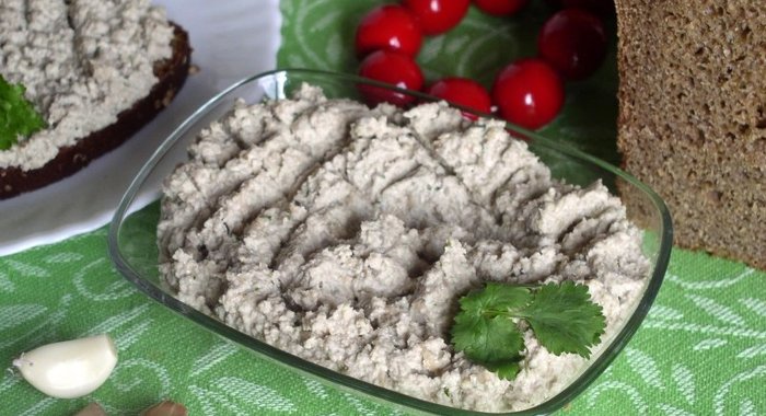 Паштет из семян подсолнечника