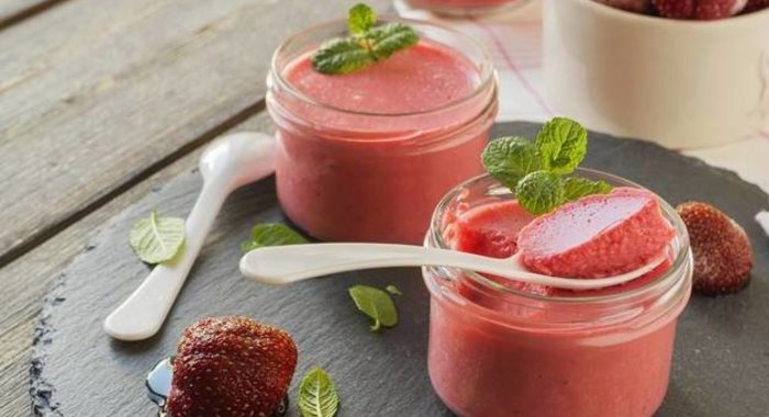 Клубничный мусс